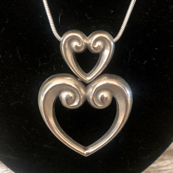 Brighton Balboa Heart Necklace. - Picture 2 of 5